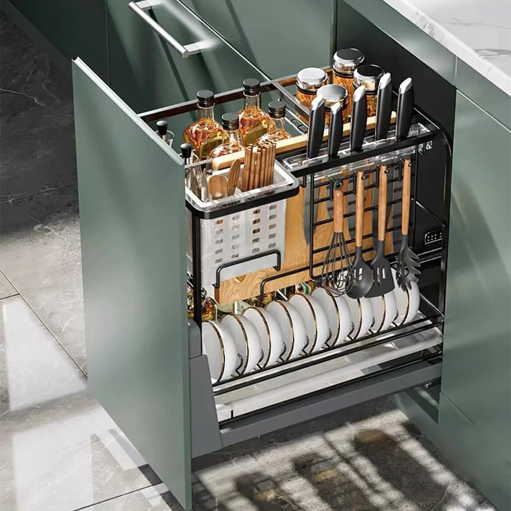-oo Under Sink Sliding Basket Organizer Drawer Kitchen Cabinets Storage Bowl Stainless Steel Spice Pullout Drawer
-oo Under Sink Sliding Basket Organizer Drawer Kitchen Cabinets Storage Bowl Stainless Steel Spice Pullout Drawer