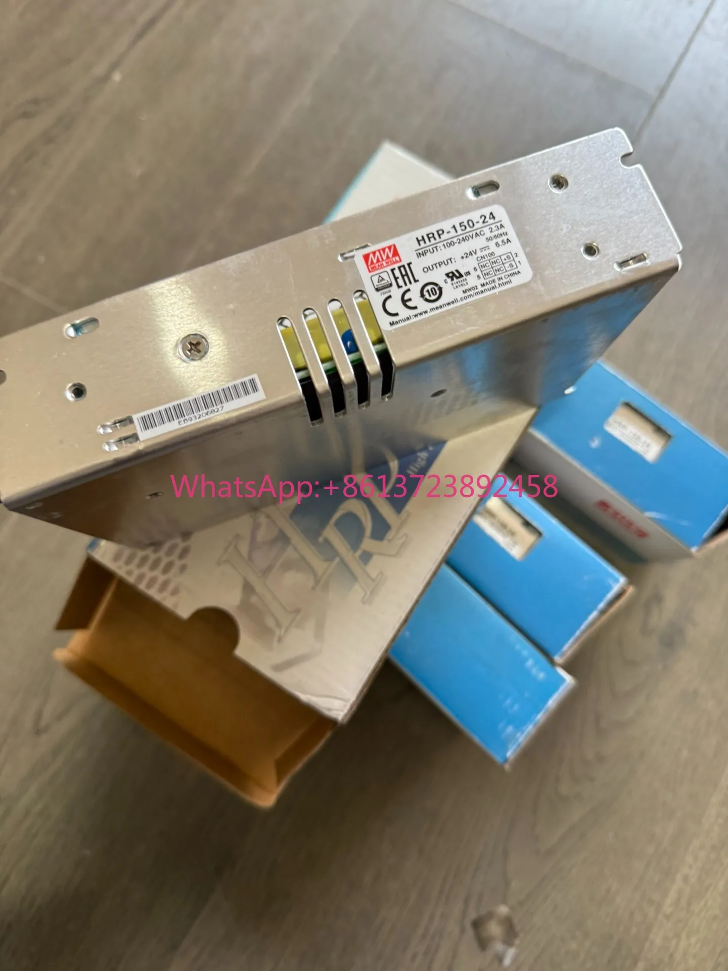 Taiwan Mingwei HRP-150-24 switching power supply, 24V 6.25A, 150W, input 100-240VAC, with honeycomb protective net, aluminum she
Taiwan Mingwei HRP-150-24 switching power supply, 24V 6.25A, 150W, input 100-240VAC, with honeycomb protective net, aluminum she