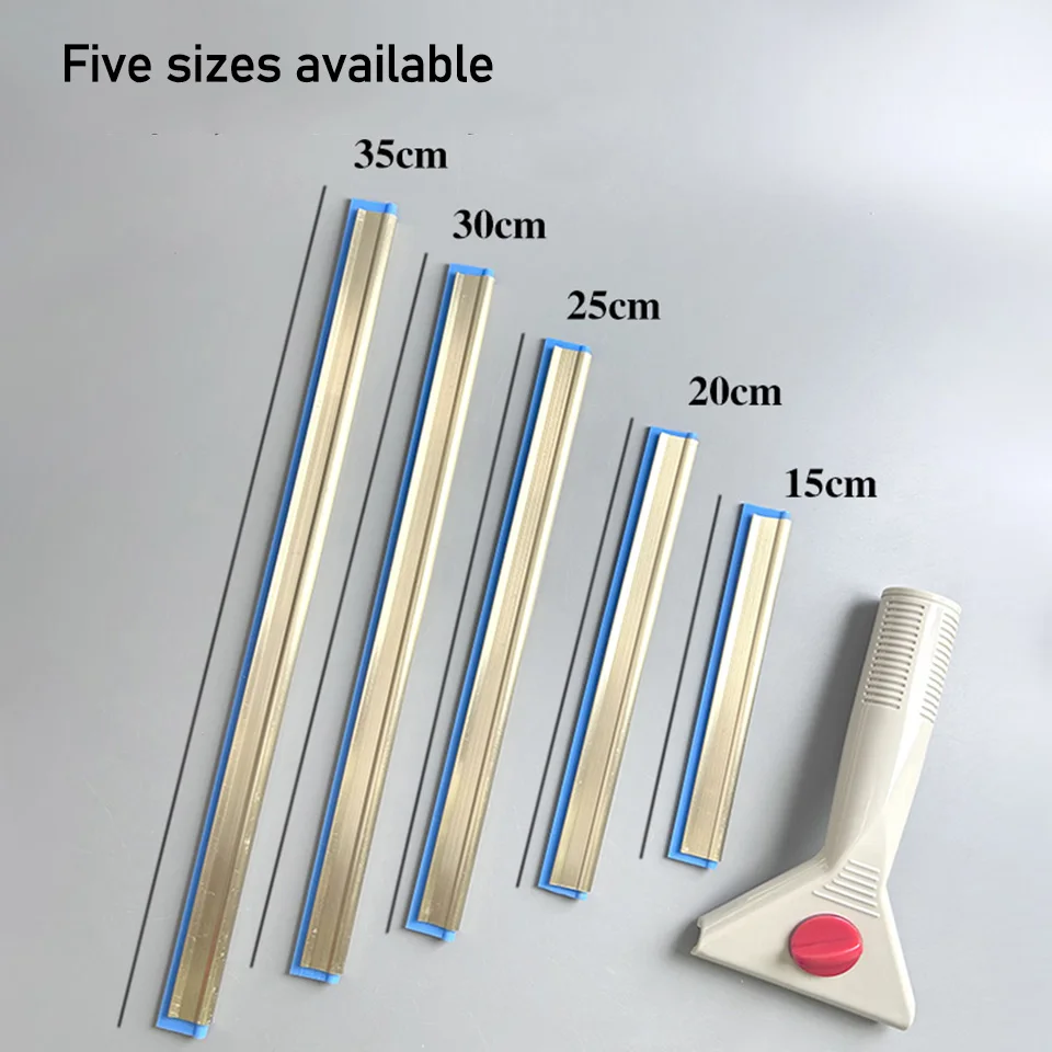 Streak Free Window Squeegee with Replaceable Rubber Blade, Aluminum Glass Cleaning Water Scraper for Home Bathroom and Car Windo
Streak Free Window Squeegee with Replaceable Rubber Blade, Aluminum Glass Cleaning Water Scraper for Home Bathroom and Car Windo