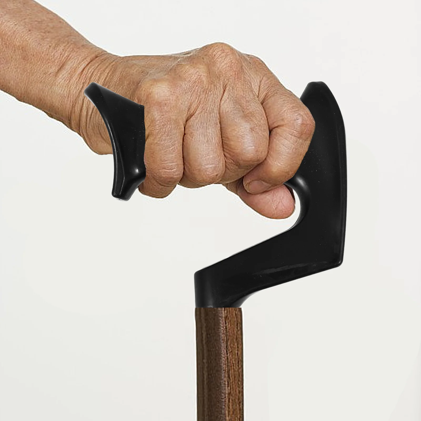 Ergonomic Bow Shaped Cane Handles Durable Replacement Grips Fits Most Canes Enhanced Stability Comfortable Anti Slip Design
Ergonomic Bow Shaped Cane Handles Durable Replacement Grips Fits Most Canes Enhanced Stability Comfortable Anti Slip Design