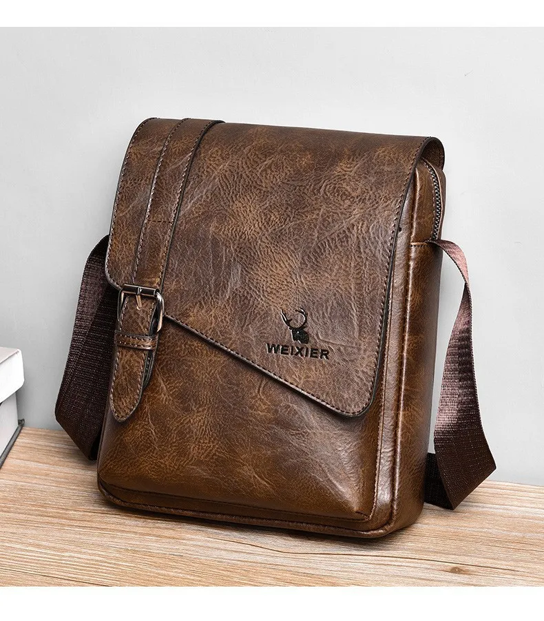 Men's Retro Casual Crossbody Bag Large Capacity Tote Bag Versatile Diagonal Hanging Bag Japanese Style Single Shoulder Bag Men's Retro Casual Crossbody Bag Large Capacity Tote Bag Versatile Diagonal Hanging Bag Japanese Style Single Shoulder Bag