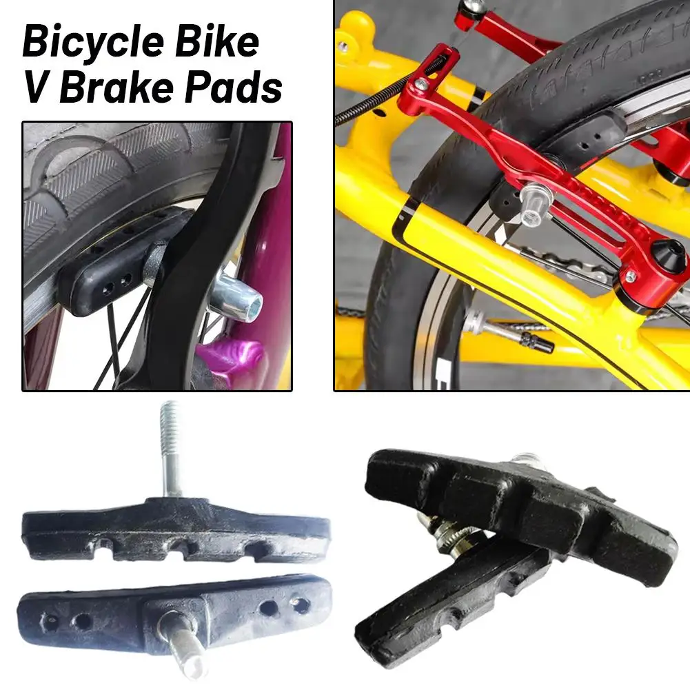 6pcs Bicycle Brake Pads Block For Road Bike Bicycle V-Brake Shoes Cycling Friction Rim Brake Accessories R7Q0
6pcs Bicycle Brake Pads Block For Road Bike Bicycle V-Brake Shoes Cycling Friction Rim Brake Accessories R7Q0