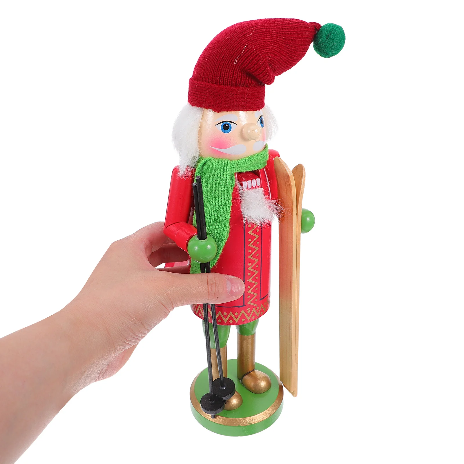 Wooden Christmas Nutcracker Soldier Classic Design Vibrant Colors Festive Decoration Home Office Holiday
Wooden Christmas Nutcracker Soldier Classic Design Vibrant Colors Festive Decoration Home Office Holiday