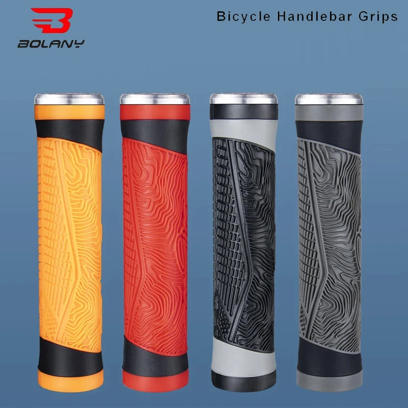 Bolany Locking Bike Grips Silicone Anti-Slip Shock-Absorbing MTB Handlebar Covers Ergonomic All-Terrain Design MTB Road Bicycles 
Bolany Locking Bike Grips Silicone Anti-Slip Shock-Absorbing MTB Handlebar Covers Ergonomic All-Terrain Design MTB Road Bicycles