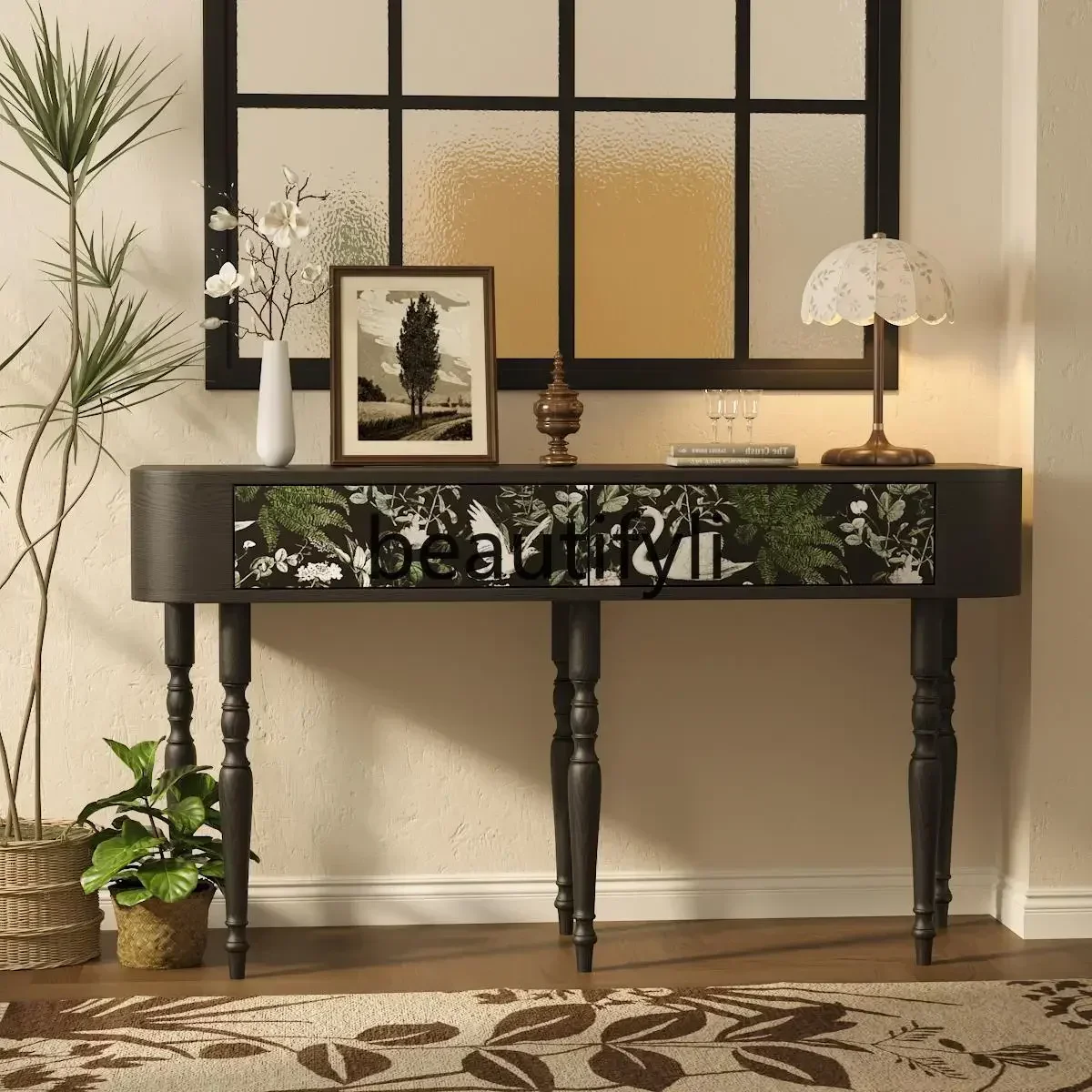 Asmt14 New Modern Entrance Cabinet Counter French Retro Living Room Solid Wood Entrance Table Entrance Corridor Cabinet
Asmt14 New Modern Entrance Cabinet Counter French Retro Living Room Solid Wood Entrance Table Entrance Corridor Cabinet