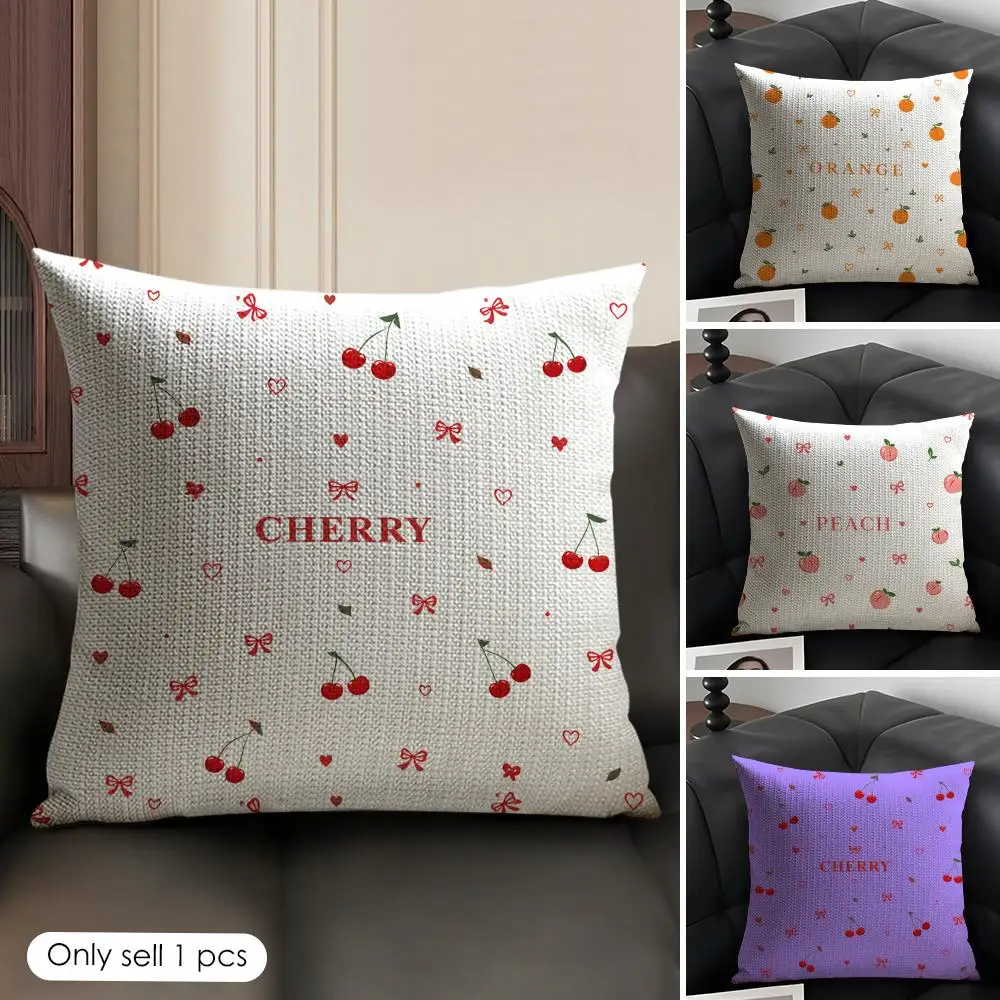 Bow Orange Cherry Ins Cushion Cover Natural Linen Organic Fabric Double-Sided Printing Breathable Perfect Gift For Decor
Bow Orange Cherry Ins Cushion Cover Natural Linen Organic Fabric Double-Sided Printing Breathable Perfect Gift For Decor