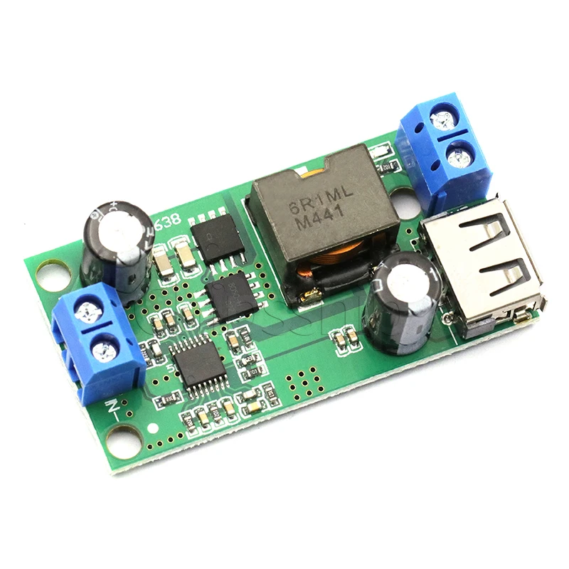5A Step-down module 9V 12V 24v 36V to 5V DC-DC High-power vehicle voltage regulator power module board
5A Step-down module 9V 12V 24v 36V to 5V DC-DC High-power vehicle voltage regulator power module board