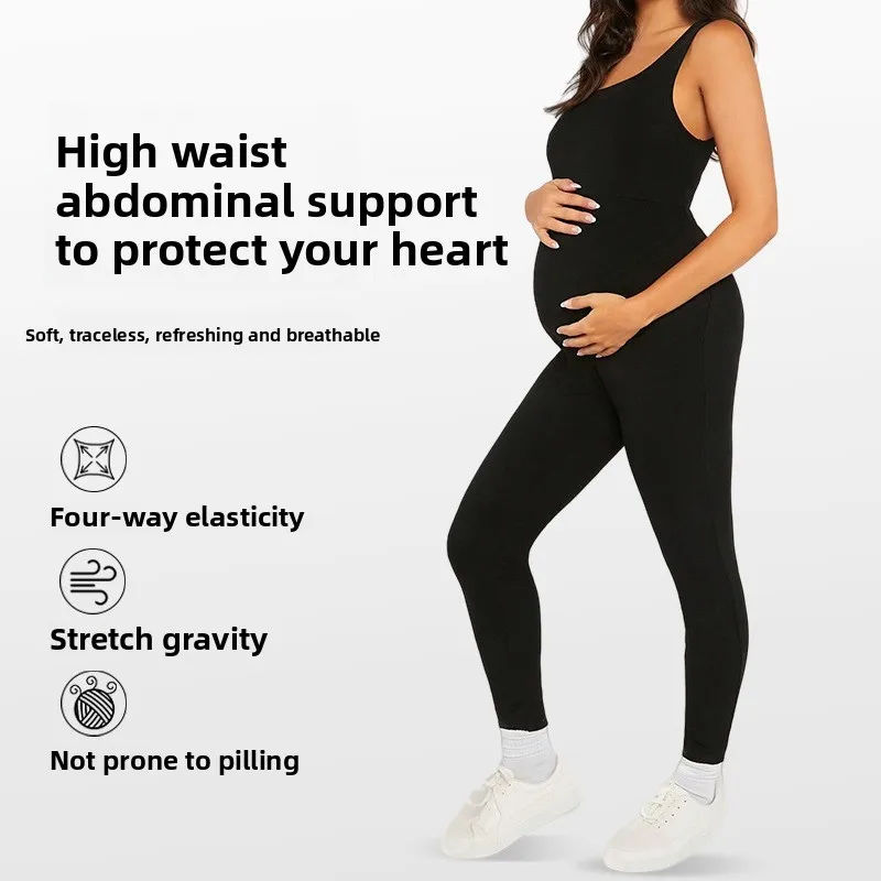 New Maternity Jumpsuit Halter Backless Summer Pregnancy Women One-piece Tight Jumpsuit Suit No Sleeved Maternity Clothes Casual
New Maternity Jumpsuit Halter Backless Summer Pregnancy Women One-piece Tight Jumpsuit Suit No Sleeved Maternity Clothes Casual