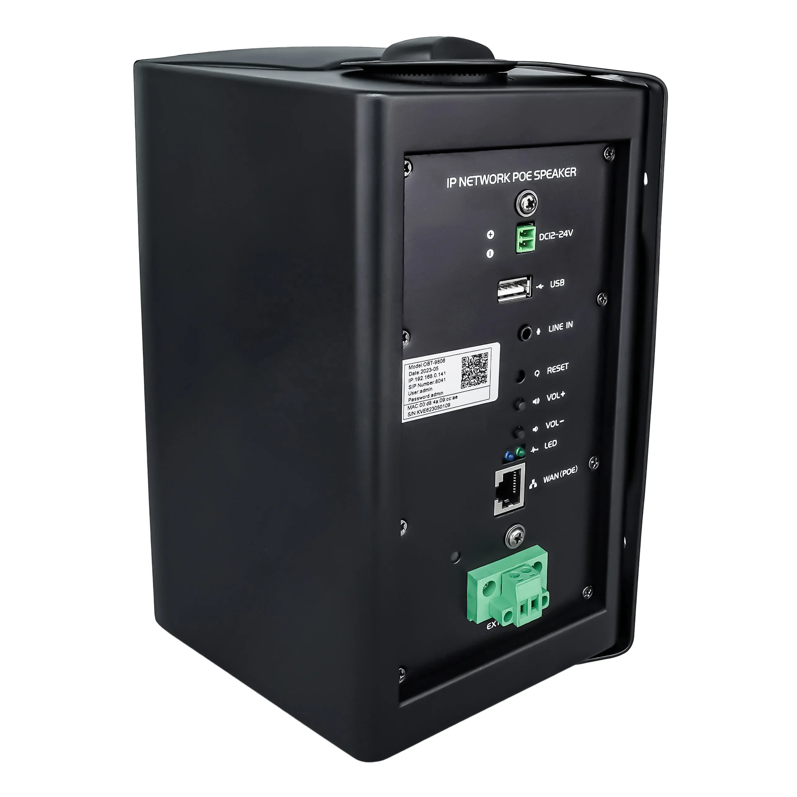 OBT-9806 Studio Indoor Wall Mount Speaker Public Address System Obt Ip Speaker Ip Wall Speaker
OBT-9806 Studio Indoor Wall Mount Speaker Public Address System Obt Ip Speaker Ip Wall Speaker