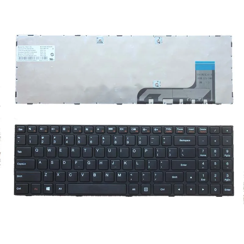 New English Laptop keyboard for Lenovo Ideapad 100-15 100-15IBY 100-15IB B50-10 US Laptop keyboard
New English Laptop keyboard for Lenovo Ideapad 100-15 100-15IBY 100-15IB B50-10 US Laptop keyboard