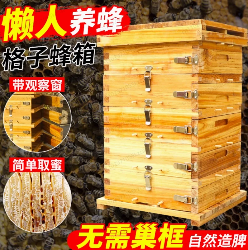 Lattice Beehives Full Set for Beekeeper Supplies Chinese Fir Bee Hive House Beekeeping Tool Wooden Bees Box Beekeeping Equipment
Lattice Beehives Full Set for Beekeeper Supplies Chinese Fir Bee Hive House Beekeeping Tool Wooden Bees Box Beekeeping Equipment