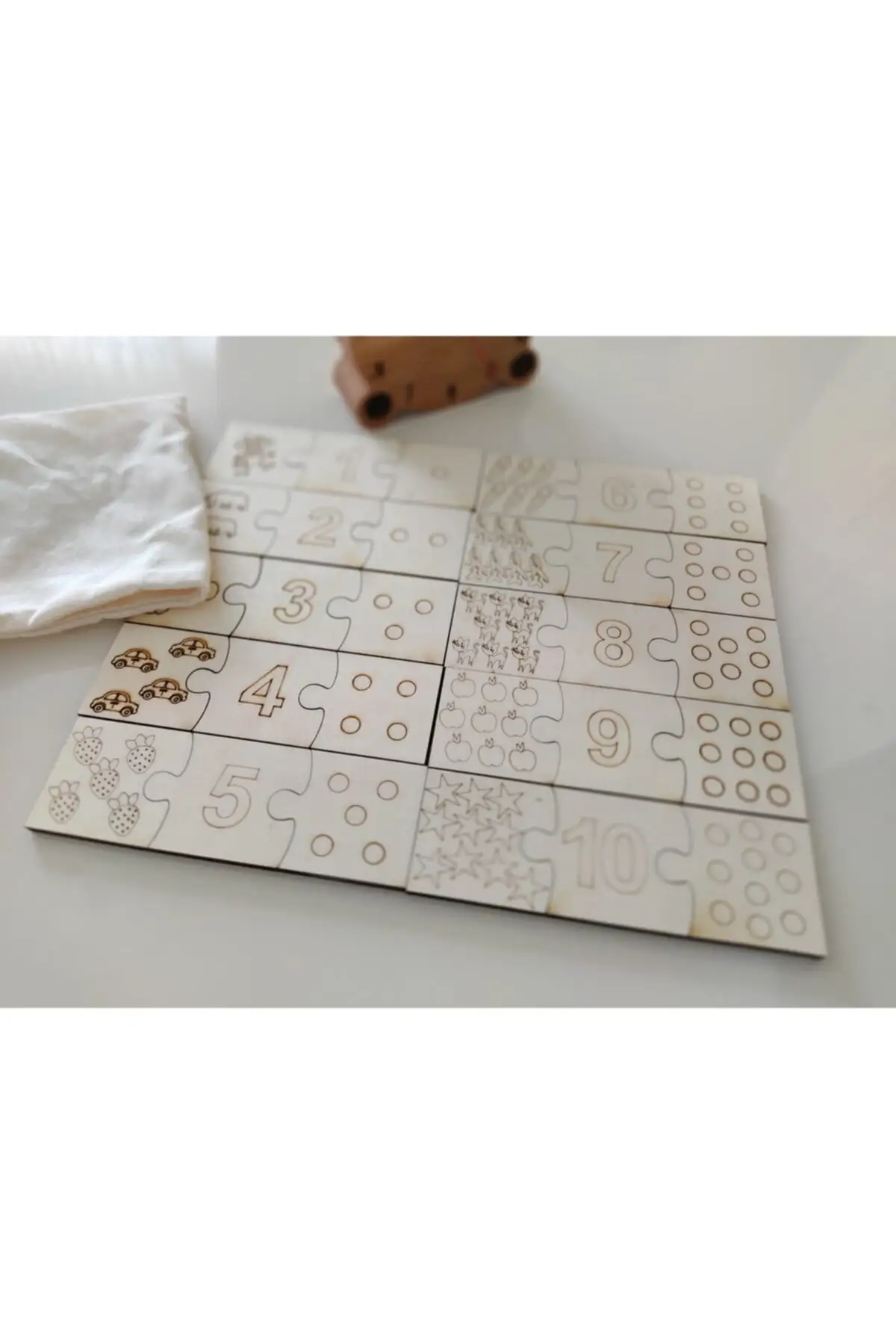 Wooden Math Puzzle Montessori Dyeable Counts And The Amount Of Object Learning Education
Wooden Math Puzzle Montessori Dyeable Counts And The Amount Of Object Learning Education