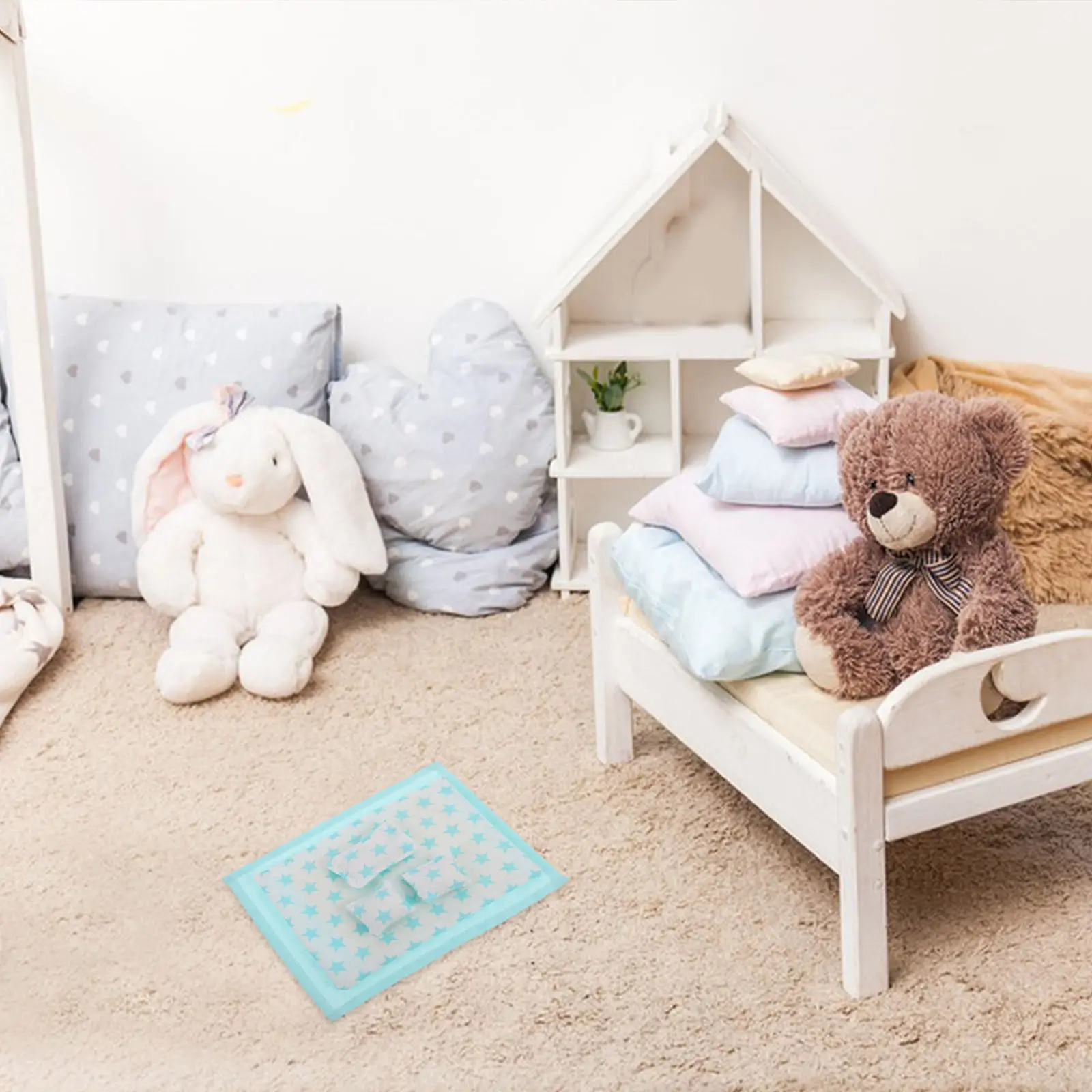 1:12 Scale Dollhouse Bedding Set Realistic Miniature Bed Sheet Quilt Pillowcase Soft Cozy Crafted Detail Bedroom Decor
1:12 Scale Dollhouse Bedding Set Realistic Miniature Bed Sheet Quilt Pillowcase Soft Cozy Crafted Detail Bedroom Decor
