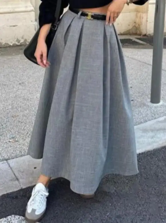 2025 Autumn/Winter New Women's Casual Fashion Solid Color Long Skirt Half Skirt Women's Wear
2025 Autumn/Winter New Women's Casual Fashion Solid Color Long Skirt Half Skirt Women's Wear