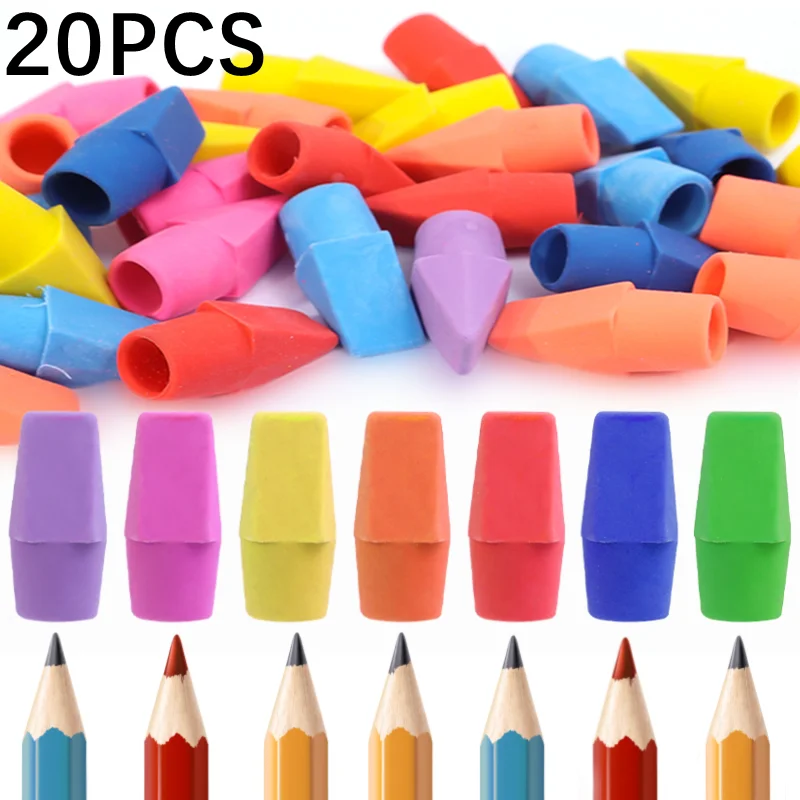 1/20Pcs Erasers Pencil Nib Protective Cap Pen Top Protector Cover Cute Eraser Student Painting Correction Stationery Tip Sleeve
1/20Pcs Erasers Pencil Nib Protective Cap Pen Top Protector Cover Cute Eraser Student Painting Correction Stationery Tip Sleeve