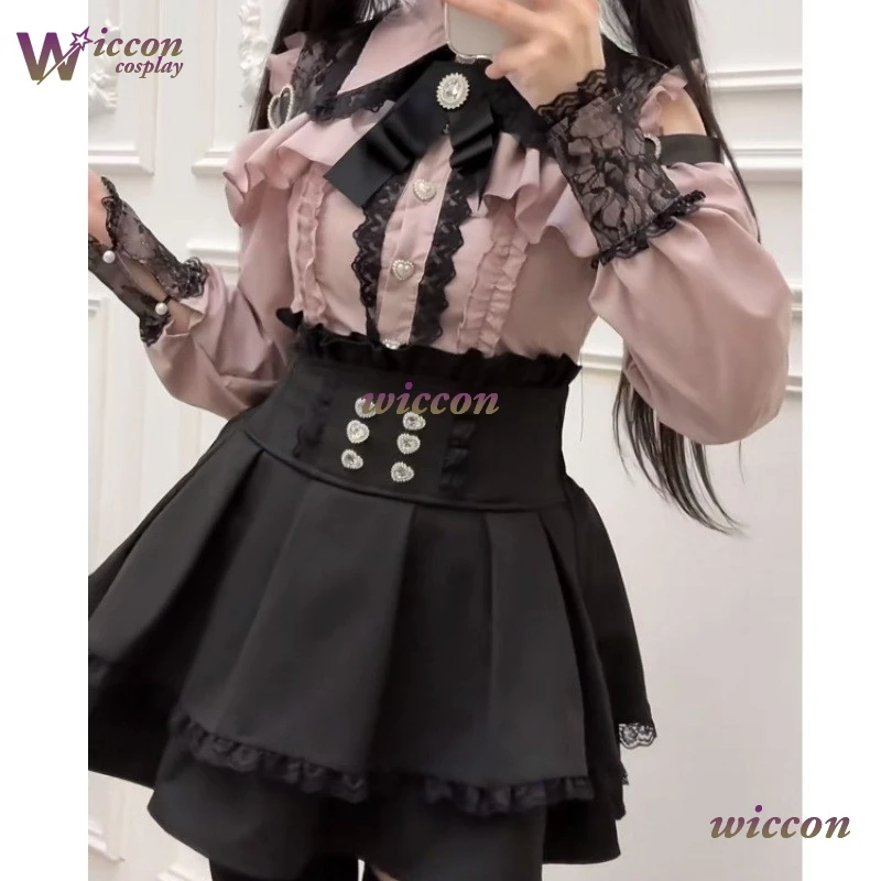 Bankai Japanese Y2 Aesthetics Vintage Bow Dress Shorts Set Women Gothic Lolita Style Long Sleeve Shirt Dress Elegant Party Dress
Bankai Japanese Y2 Aesthetics Vintage Bow Dress Shorts Set Women Gothic Lolita Style Long Sleeve Shirt Dress Elegant Party Dress