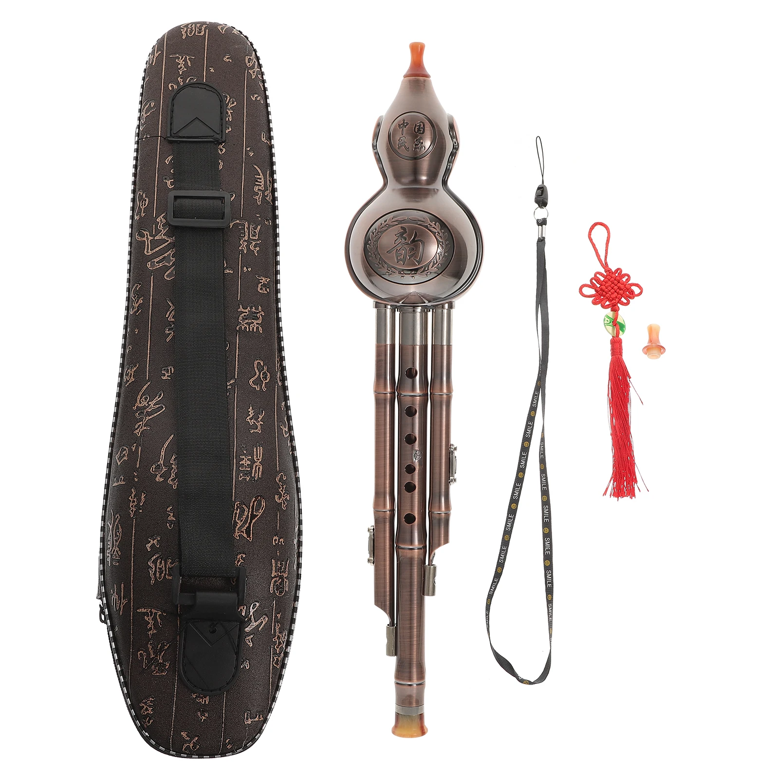 Gourd Silk Chinese Instrument Classic Flute Music Instruments Cucurbit Ethnic Pp Element Musical Yunnan
Gourd Silk Chinese Instrument Classic Flute Music Instruments Cucurbit Ethnic Pp Element Musical Yunnan