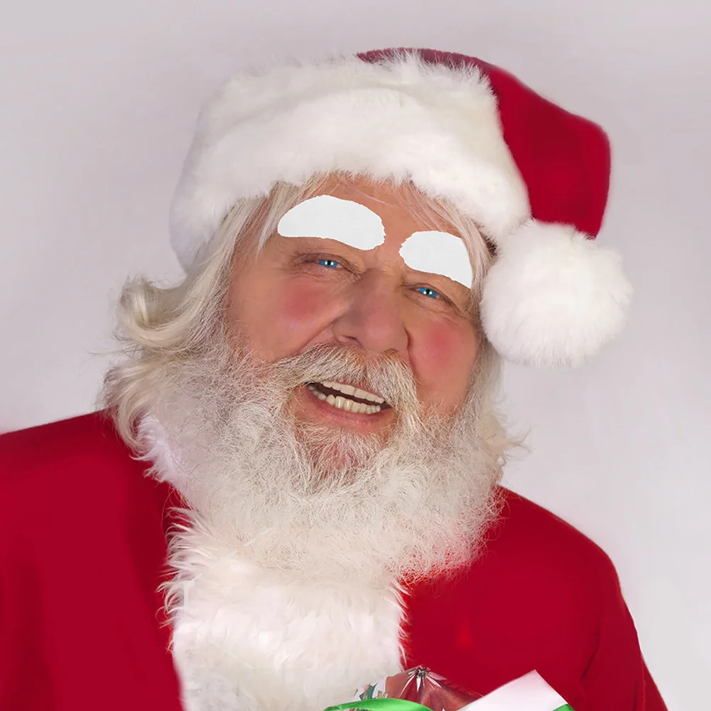 5Pairs Artificial Beard Eyebrows Santa Eyebrow Set White Self Adhesive Facial Hair for Old Age Halloween Props
5Pairs Artificial Beard Eyebrows Santa Eyebrow Set White Self Adhesive Facial Hair for Old Age Halloween Props