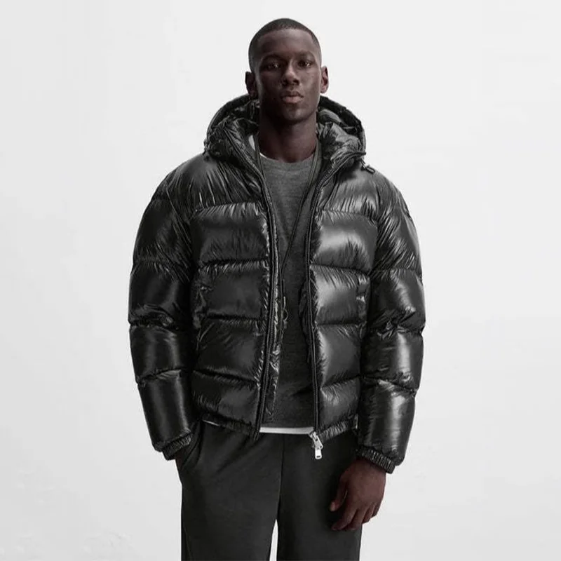 Winter Men's Hooded Solid Color Cotton Jacket With Thick insulation Suitable For Outdoor Commuting And Versatile Outerwear
Winter Men's Hooded Solid Color Cotton Jacket With Thick insulation Suitable For Outdoor Commuting And Versatile Outerwear