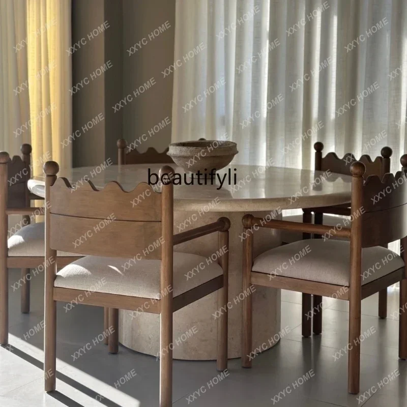 QQMedieval Solid Wood Home Ash Wood Dining Chair Retro Armrest Back Chair, Art Dining Chair
QQMedieval Solid Wood Home Ash Wood Dining Chair Retro Armrest Back Chair, Art Dining Chair
