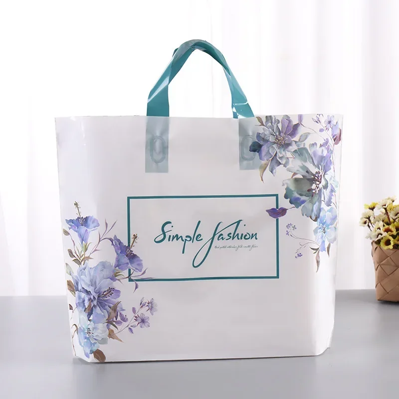 Thicken Plastic Packaging Bag For Clothing Party Gift Shopping Bags Flower Printed Gift Handle Bags
Thicken Plastic Packaging Bag For Clothing Party Gift Shopping Bags Flower Printed Gift Handle Bags
