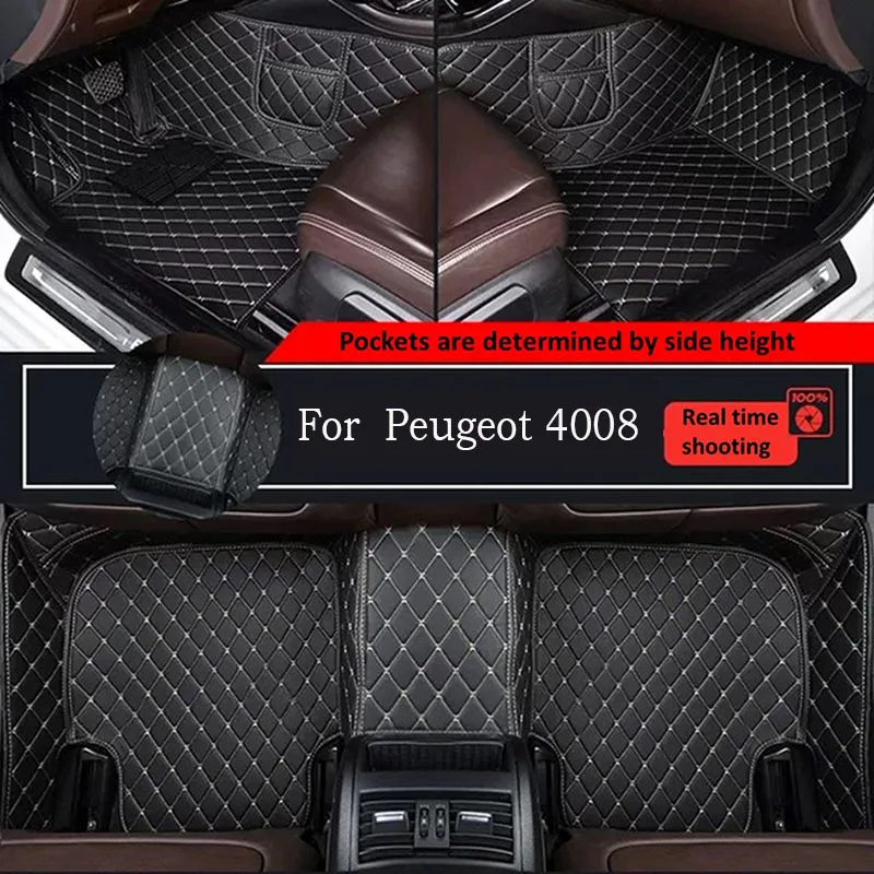 Автомобильные коврики на заказ для Peugeot 4008 2012-2023, автомобильные коврики, Аксессуары для ног
Автомобильные коврики на заказ для Peugeot 4008 2012-2023, автомобильные коврики, Аксессуары для ног