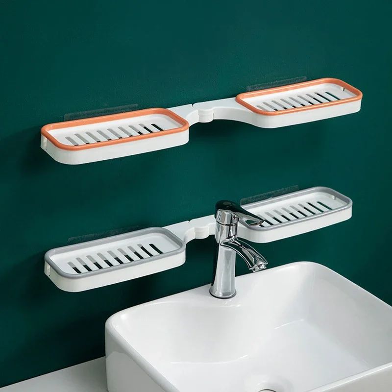 Bathroom Corner Wsll Shelf Foldable Wall Mounted Drain Rack Soap Storage Rack for Kitchen Sinks and Vanities
Bathroom Corner Wsll Shelf Foldable Wall Mounted Drain Rack Soap Storage Rack for Kitchen Sinks and Vanities