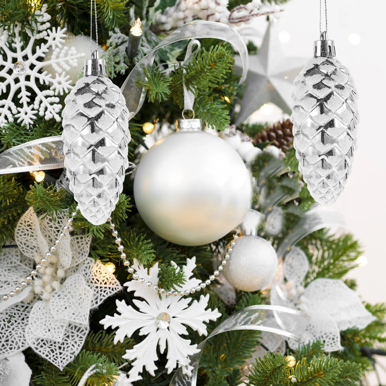 10pcs Cone Balls Christmas Tree Decorations Hanging naments Pendant Craft Supplies Newborn Photo Props
10pcs Cone Balls Christmas Tree Decorations Hanging naments Pendant Craft Supplies Newborn Photo Props