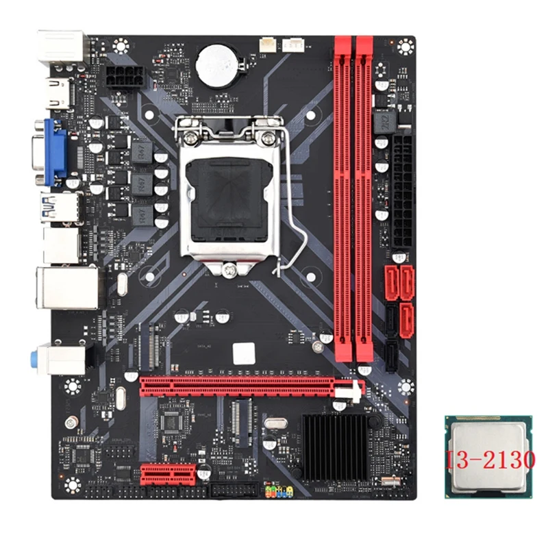 B85M VHL Desktop Motherboard +I3-2130 CPU LGA 1155 USB 3.0 SATA 3.0 Support Up To 16GB DDR3 1600Mhz RAM Slots Easy To Use
B85M VHL Desktop Motherboard +I3-2130 CPU LGA 1155 USB 3.0 SATA 3.0 Support Up To 16GB DDR3 1600Mhz RAM Slots Easy To Use