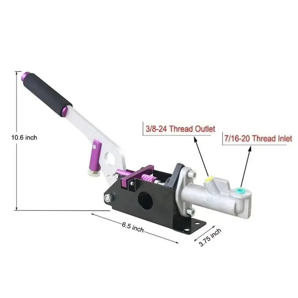 1PCS Universal For Electronic Brake Handbrake Vertical Horizontal Grip Racing Hydraulic Drift Handbrake
1PCS Universal For Electronic Brake Handbrake Vertical Horizontal Grip Racing Hydraulic Drift Handbrake