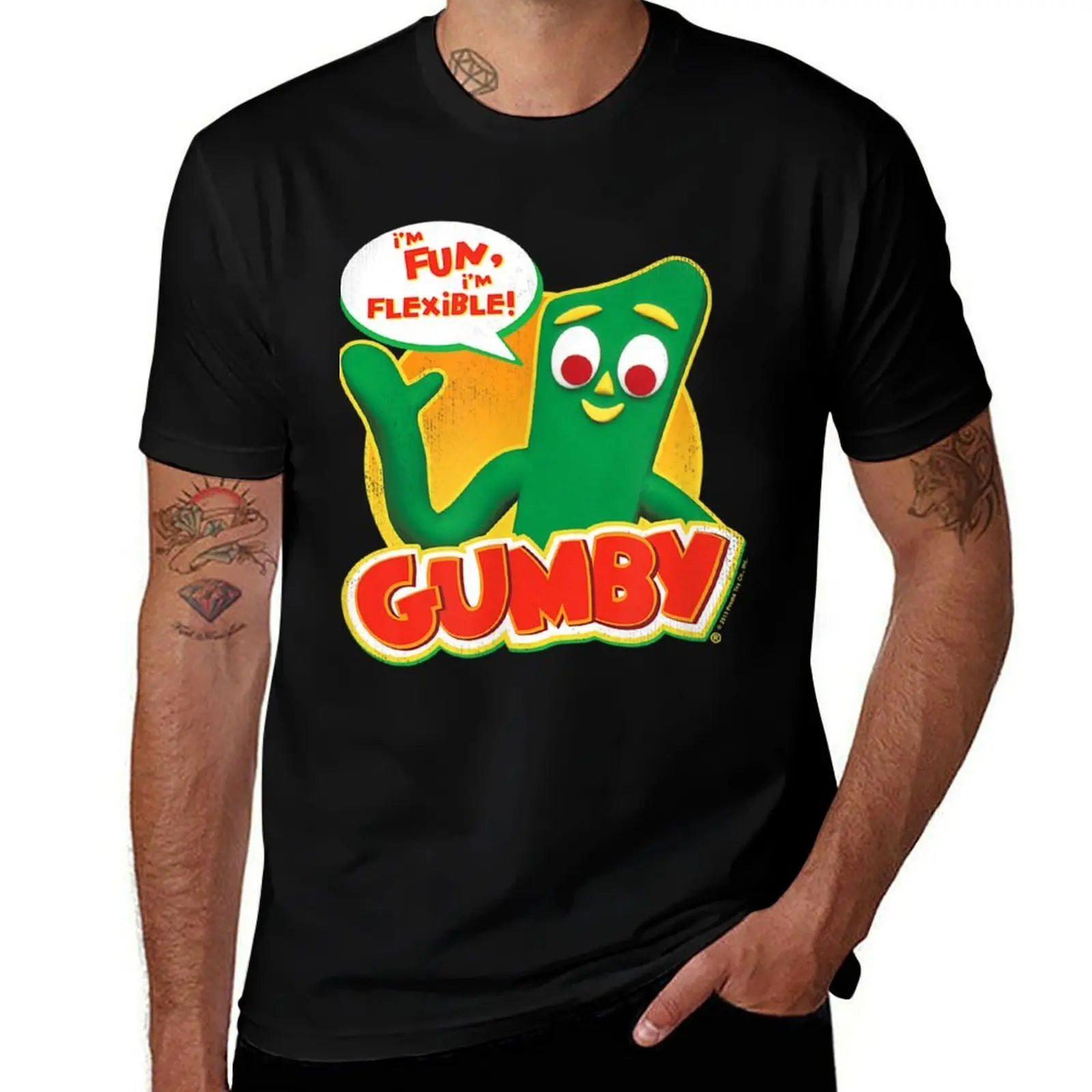 and Fun Gumby Flexible T-Shirt Casual Everyday Wear T-Shirt
and Fun Gumby Flexible T-Shirt Casual Everyday Wear T-Shirt