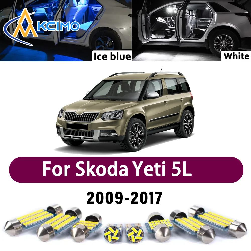 Premium LED Interior Lighting Kit for Skoda Yeti 5L 2009-2017 2010 2011 2012 High-Quality Error-Free Dome Map Trunk Auto Lamps
Premium LED Interior Lighting Kit for Skoda Yeti 5L 2009-2017 2010 2011 2012 High-Quality Error-Free Dome Map Trunk Auto Lamps