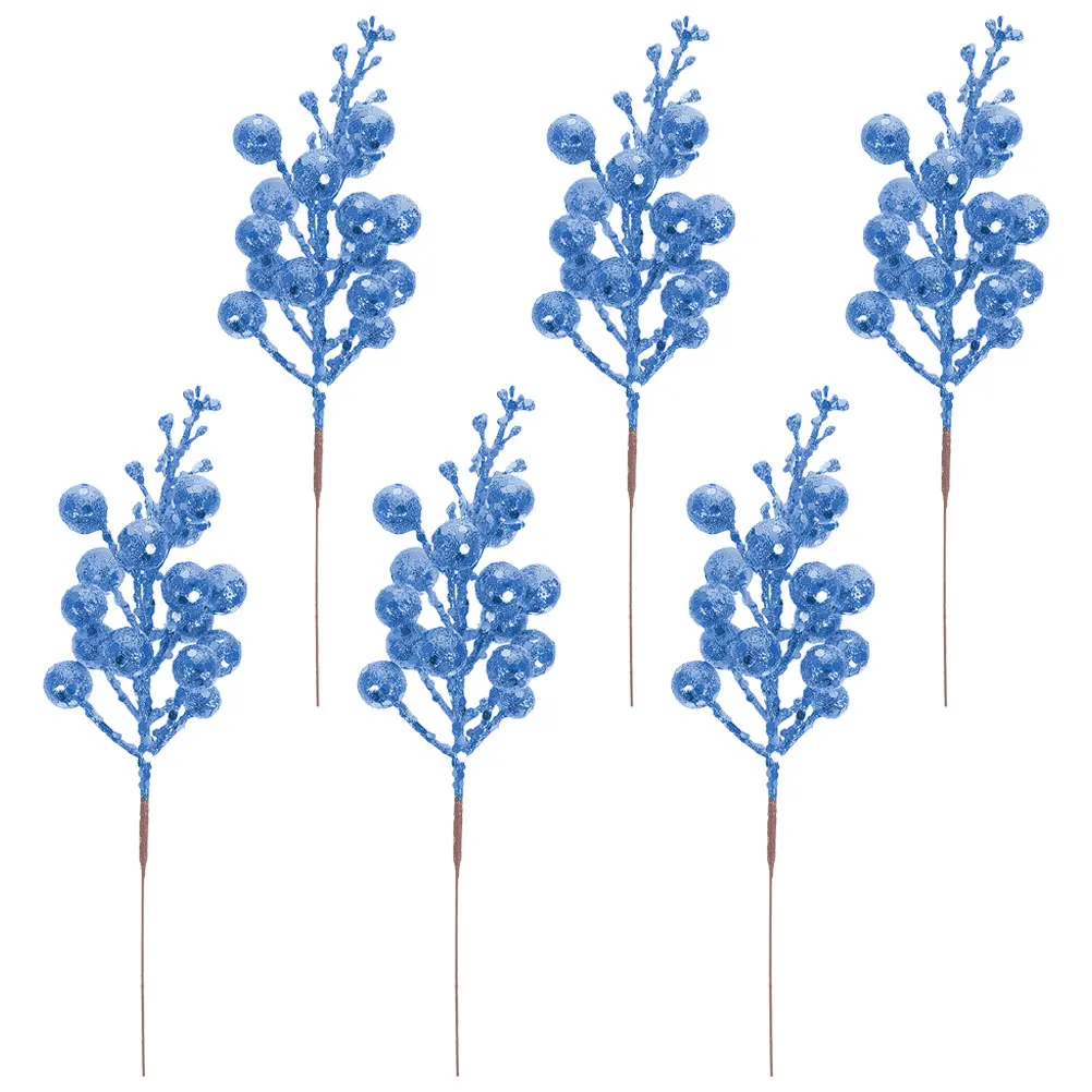 6Pcs Artificial Berry Stems Christmas Tree Ornaments Bright Realistic Berries Xmas Party Supplies Home Decor Christmas Picks
6Pcs Artificial Berry Stems Christmas Tree Ornaments Bright Realistic Berries Xmas Party Supplies Home Decor Christmas Picks