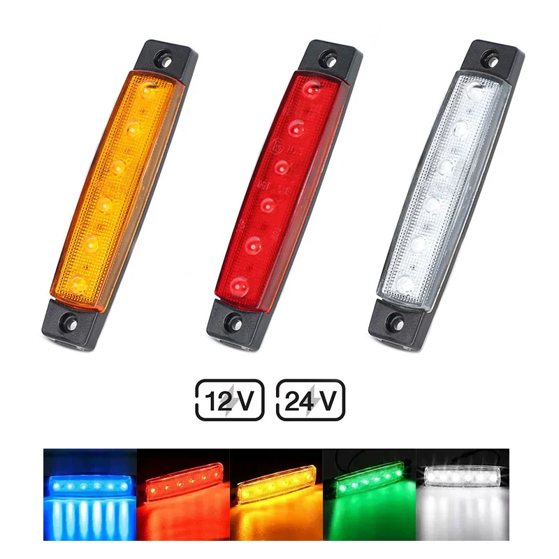 2Pcs 6LED 12V/24V фонари на грузовик габаритные огни прицеп габариты задние фонари прицепа грузовик прицеп сторонний маркер индикаторы пробела огни автомобиль тормоз задний осветитель предупреждения сигнал лампы 
2Pcs 6LED 12V/24V фонари на грузовик габаритные огни прицеп габариты задние фонари прицепа грузовик прицеп сторонний маркер индикаторы пробела огни автомобиль тормоз задний осветитель предупреждения сигнал лампы