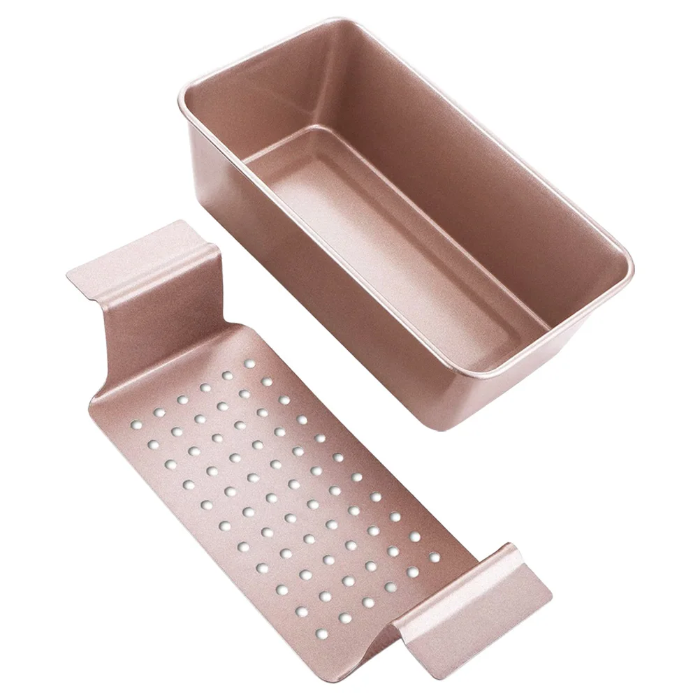 Carbon Steel Nonstick Loaf Pan Bread Mold Kitchen Baking Tin Reusable Home Professional Bakery 
Carbon Steel Nonstick Loaf Pan Bread Mold Kitchen Baking Tin Reusable Home Professional Bakery