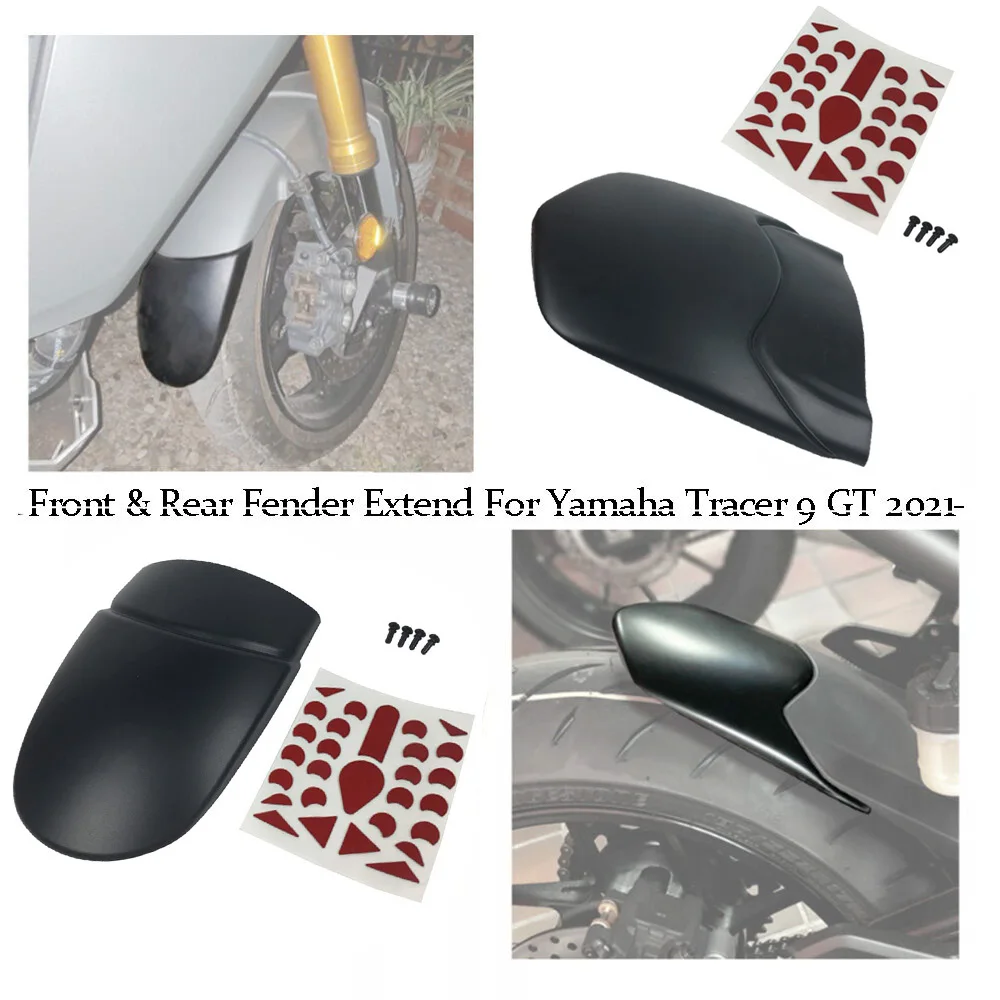Motorcycle Accessories For 2021 2022 Yamaha Tracer 9 GT Mudguard Extender Front Rear Fender Extender Wheel Tire Hugger Protector
Motorcycle Accessories For 2021 2022 Yamaha Tracer 9 GT Mudguard Extender Front Rear Fender Extender Wheel Tire Hugger Protector