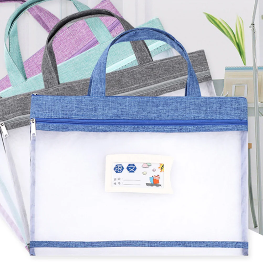 Большая вместительная сумка для файлов на молнии, ручной органайзер для документов, портативная сумка для хранения для офиса, дома, учебы, прозрачная сетка
Большая вместительная сумка для файлов на молнии, ручной органайзер для документов, портативная сумка для хранения для офиса, дома, учебы, прозрачная сетка