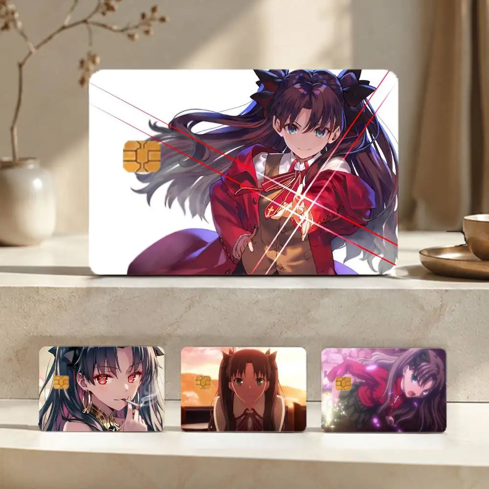 Tohsaka Rin Anime Girl Fate Stay Night HD Waterproof Card Skins Protective Stickers for Credit Bank Game Cards
Tohsaka Rin Anime Girl Fate Stay Night HD Waterproof Card Skins Protective Stickers for Credit Bank Game Cards