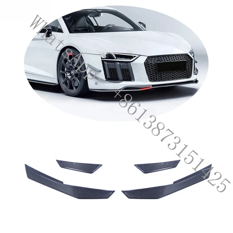 Suitable Performance Style Carbon Fiber Front Bumper Front Canard Front Bumper Spoiler R8 Auto Parts
Suitable Performance Style Carbon Fiber Front Bumper Front Canard Front Bumper Spoiler R8 Auto Parts