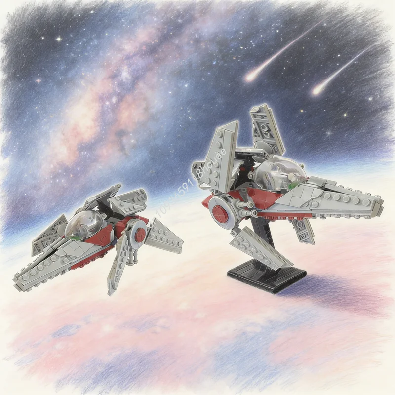 261pcs MOC V Wing Star Battle Model Building Blocks Architecture Assemble DIY Christmas Gifts Creative Idea Toys Education Brick
261pcs MOC V Wing Star Battle Model Building Blocks Architecture Assemble DIY Christmas Gifts Creative Idea Toys Education Brick