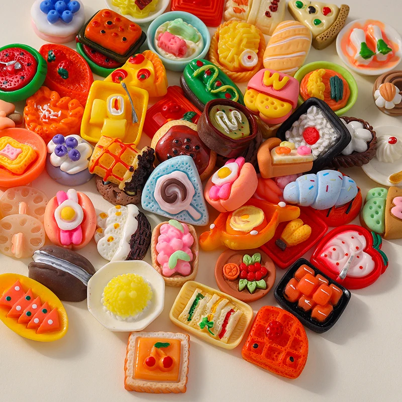 Leslie Random Mix 10pcs Cute New Miniature Dollhouse Simulated Food Snacks Mini Bread Cake for Girls BJD Doll Kitchen Toys
Leslie Random Mix 10pcs Cute New Miniature Dollhouse Simulated Food Snacks Mini Bread Cake for Girls BJD Doll Kitchen Toys