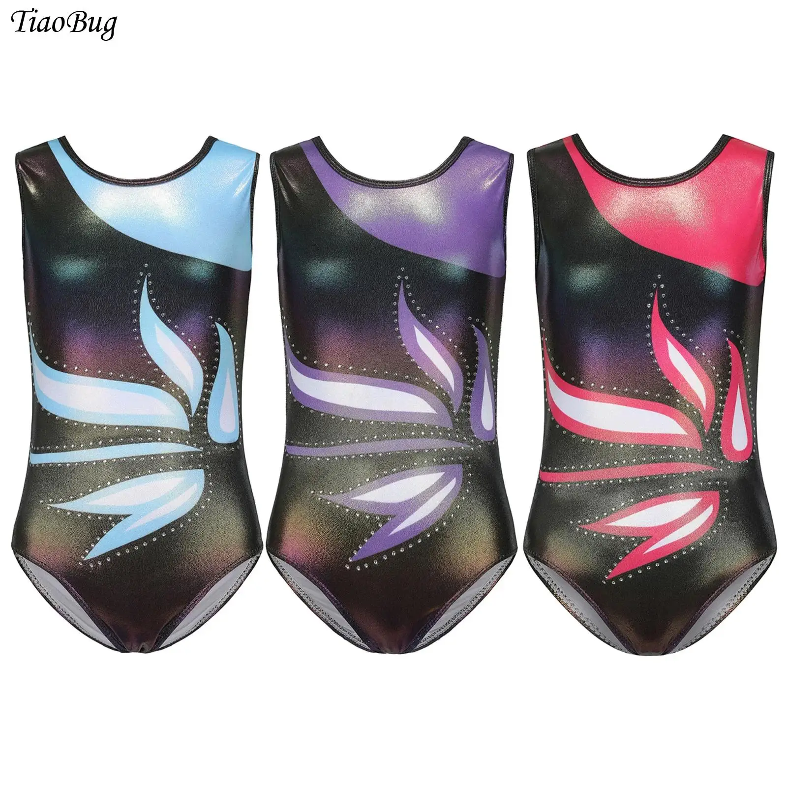 Kids Girls Color Block Printed Acrobatics Gymnastics Leotard Sparkly Rhinestones Sleeveless Bodysuit Tracksuit Skating Costume
Kids Girls Color Block Printed Acrobatics Gymnastics Leotard Sparkly Rhinestones Sleeveless Bodysuit Tracksuit Skating Costume