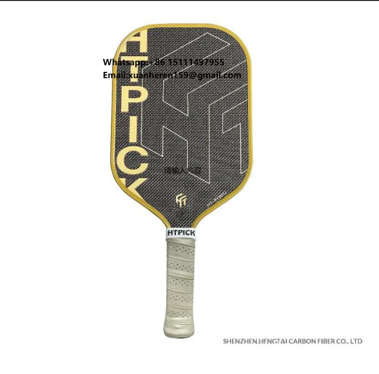 LEYAO Carbon Fiber Pickleball Paddle Hot Pressing Titanium Wire Cloth Lightweight Design with Custom Logo for Match & Training
LEYAO Carbon Fiber Pickleball Paddle Hot Pressing Titanium Wire Cloth Lightweight Design with Custom Logo for Match & Training
