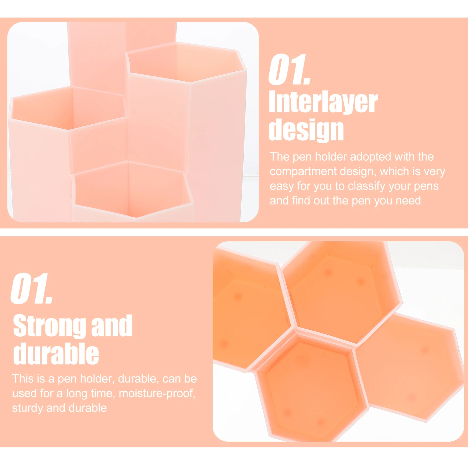 Desktop Pen Organizer Makeup Brush Holder Pink Multi-Function Stationery Container for Office Study Room Pen Holders
Desktop Pen Organizer Makeup Brush Holder Pink Multi-Function Stationery Container for Office Study Room Pen Holders