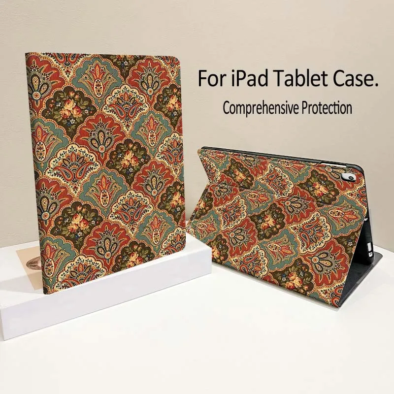 Art Vintage Floral Pattern For iPad Pro Air mini 7 6 5 4 11th 10th 7th 6th 5th 13 12.9 11 10.9 10.5 10.2 Inch Tablet Case
Art Vintage Floral Pattern For iPad Pro Air mini 7 6 5 4 11th 10th 7th 6th 5th 13 12.9 11 10.9 10.5 10.2 Inch Tablet Case