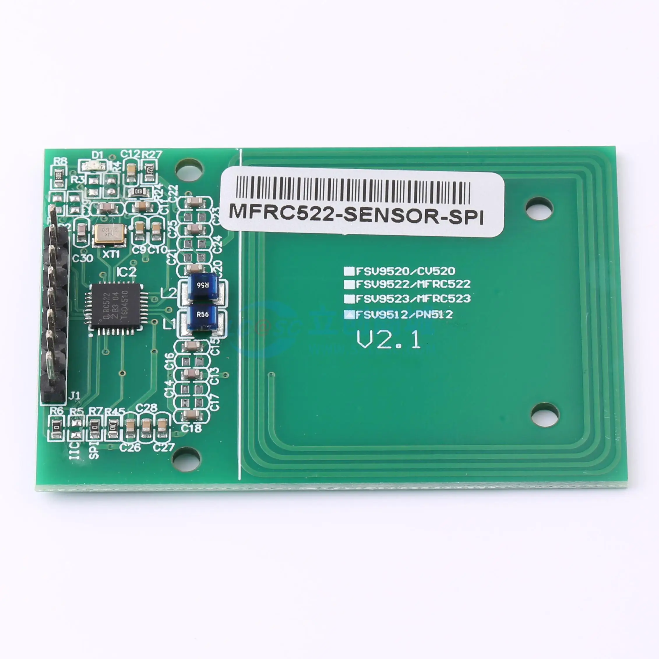 2pcs MFRC522-SENSOR-SPI SMD 61x41mm SPI RF Wireless Communication Module
2pcs MFRC522-SENSOR-SPI SMD 61x41mm SPI RF Wireless Communication Module