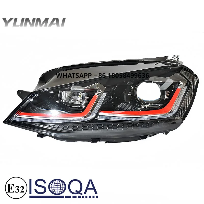 Golf 7 LED Headlight for VW Golf 7.5 Xenon Hid Car Upgrade LED DRL Facelift Version Plug and Play Glof Modified Laser Headlight
Golf 7 LED Headlight for VW Golf 7.5 Xenon Hid Car Upgrade LED DRL Facelift Version Plug and Play Glof Modified Laser Headlight