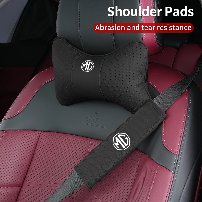 Car Seat Headrest Neck Pillow Car Seat Belt Cover Shoulder Pad Protector For MG 3 5 6 7 HS ZS GS Hector TF ZR GT RX5 RX8 350 550
Car Seat Headrest Neck Pillow Car Seat Belt Cover Shoulder Pad Protector For MG 3 5 6 7 HS ZS GS Hector TF ZR GT RX5 RX8 350 550