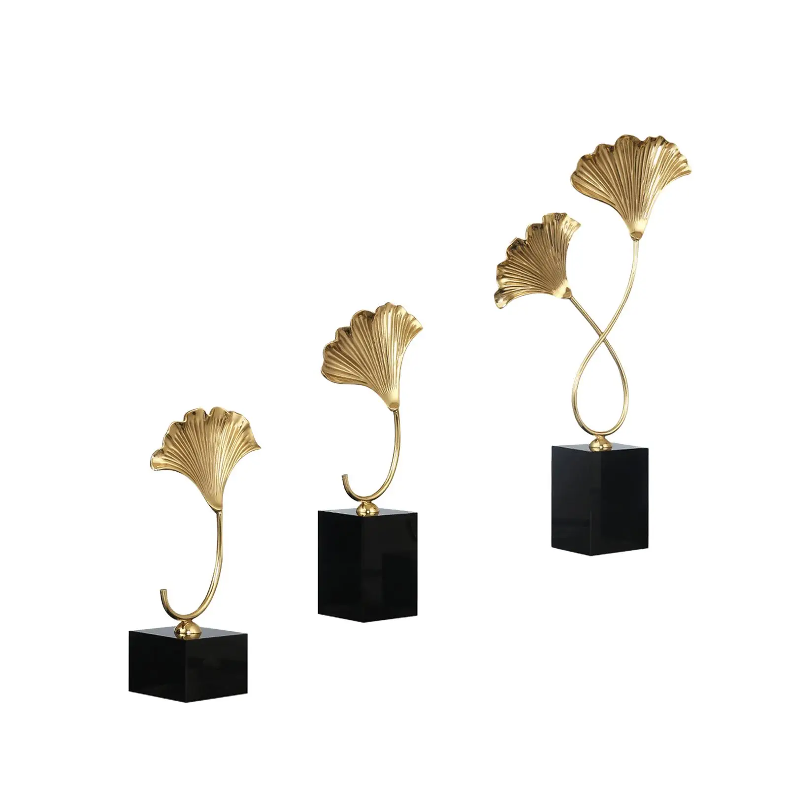 Ginkgo статуя с листом металлическая скульптура, современный креативный минималистский Настольный орнамент, декоративная фигурка для гостиной, полка для стола
Ginkgo статуя с листом металлическая скульптура, современный креативный минималистский Настольный орнамент, декоративная фигурка для гостиной, полка для стола