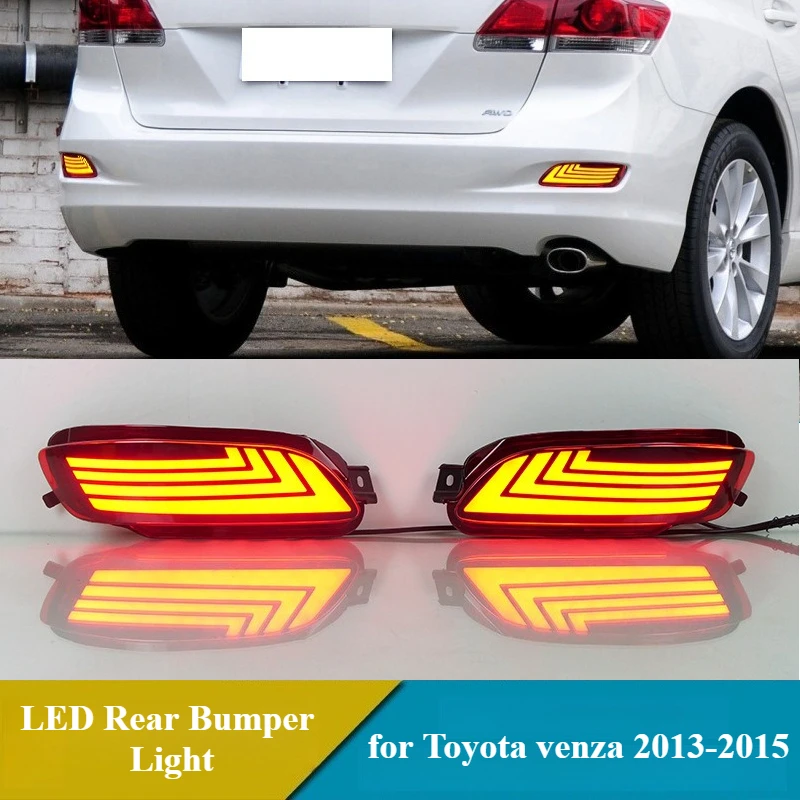 For Toyota Lexus RX Harrier 03-08/Venza 13-15 LED Rear Bumper Light Reflector DRL w/ Dynamic Turn Signal Brake Lights Fog Lamp
For Toyota Lexus RX Harrier 03-08/Venza 13-15 LED Rear Bumper Light Reflector DRL w/ Dynamic Turn Signal Brake Lights Fog Lamp